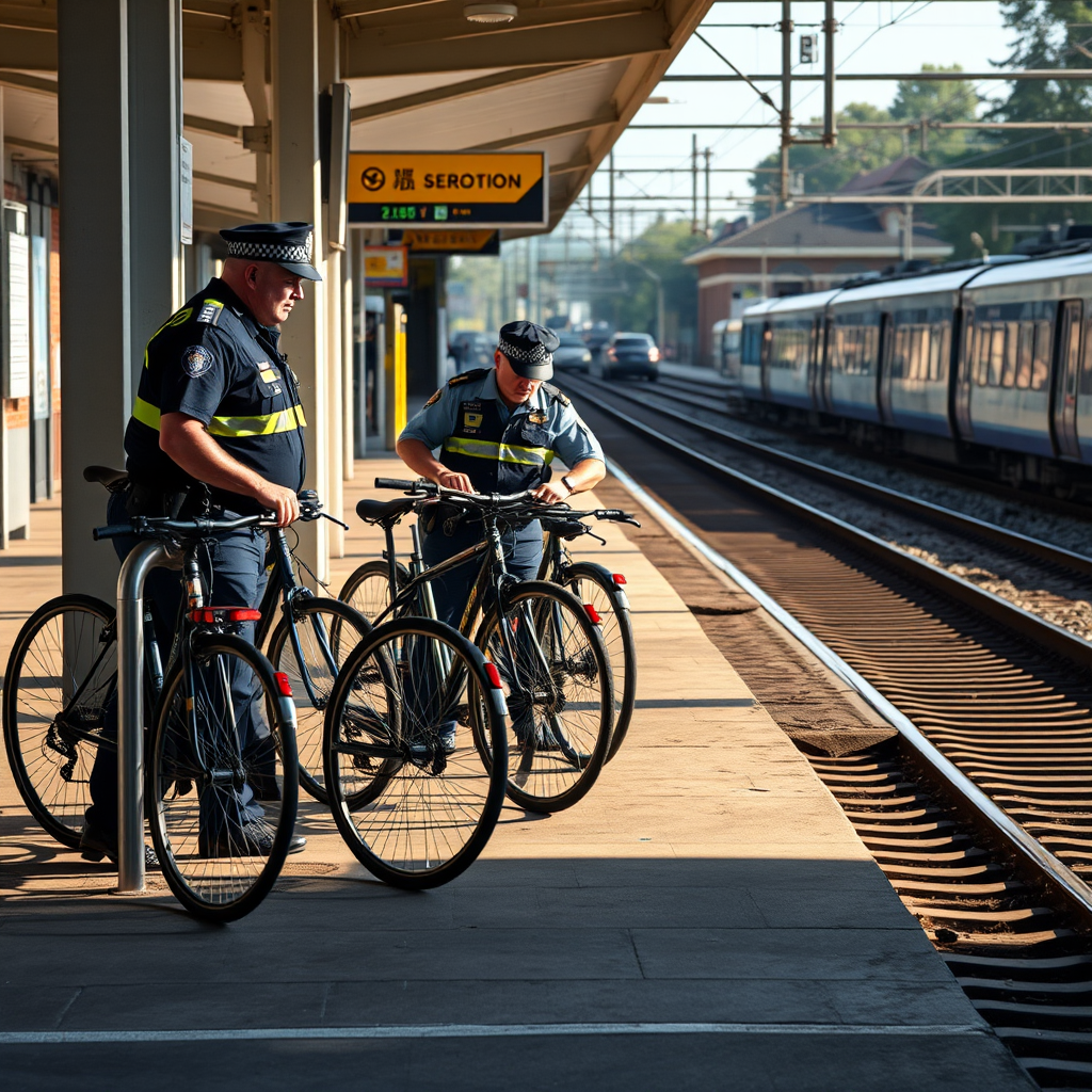 Officers expand search for suspect in spate of bicycle thefts